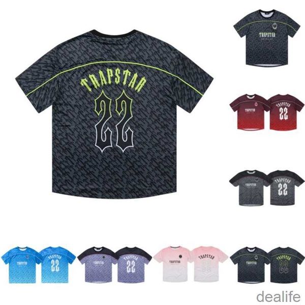 t mens trapstar shirt football jersey summer casual loose short sleeve hip hop high streetwear stree fashion jw03, White;black
t mens trapstar shirt football jersey summer casual loose short sleeve hip hop high streetwear stree fashion jw03, White;black
