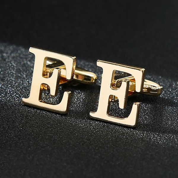 foreign trade exclusive gold 26 english letters glossy men's cufflink factory wholesale creative french shirt cufflinks top, Silver
foreign trade exclusive gold 26 english letters glossy men's cufflink factory wholesale creative french shirt cufflinks top, Silver
