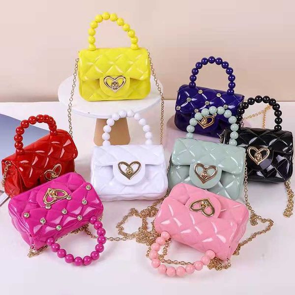 new jelly handbag candy color one shoulder crossbody mini chain key pearl handheld jelly bag
new jelly handbag candy color one shoulder crossbody mini chain key pearl handheld jelly bag