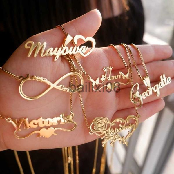 pendant necklaces custom stainless steel gold box chain name neckle for women customized personalized fashion nameplate pendant jewelry neck, Silver
pendant necklaces custom stainless steel gold box chain name neckle for women customized personalized fashion nameplate pendant jewelry neck, Silver
