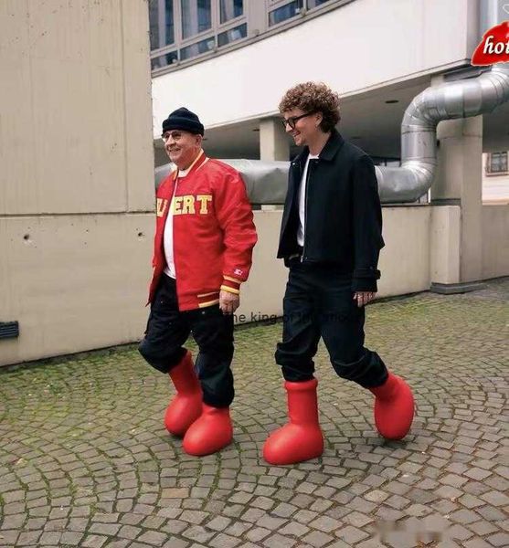 2023 mschf men women rain boots designers big red boot thick bottom non-slip booties rubber platform bootie fashion astro boy size 35-44 kp, Black
2023 mschf men women rain boots designers big red boot thick bottom non-slip booties rubber platform bootie fashion astro boy size 35-44 kp, Black