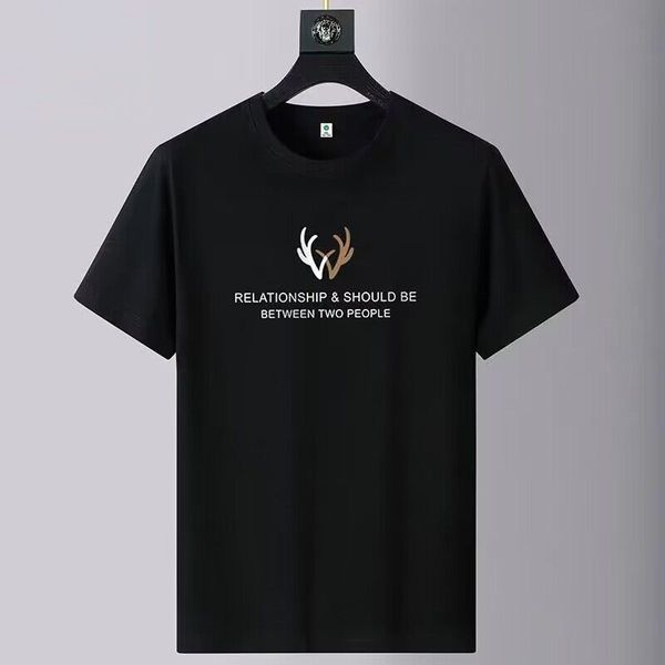 mens t shirt designer shirt men tshirt 100% cotton short sleeve print antler 2023 summer fashion tees, White;black
mens t shirt designer shirt men tshirt 100% cotton short sleeve print antler 2023 summer fashion tees, White;black