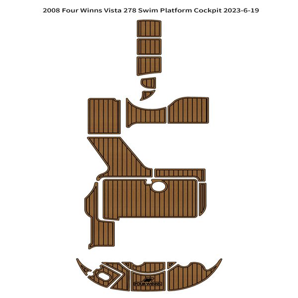 2008 four winns vista 278 swim platform cockpit pad boat eva foam deck floor mat 
2008 four winns vista 278 swim platform cockpit pad boat eva foam deck floor mat