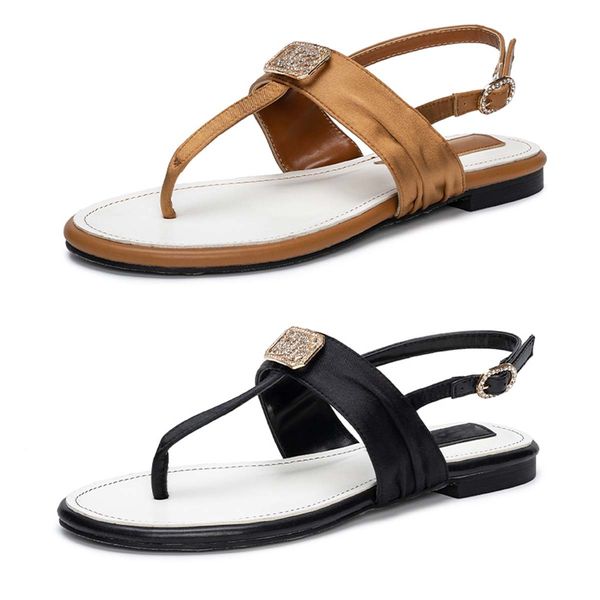designer silk satin flat sandals luxury slippers women's fashion diamond flip flop slippers for women slides ladies beach sandal party, Black
designer silk satin flat sandals luxury slippers women's fashion diamond flip flop slippers for women slides ladies beach sandal party, Black