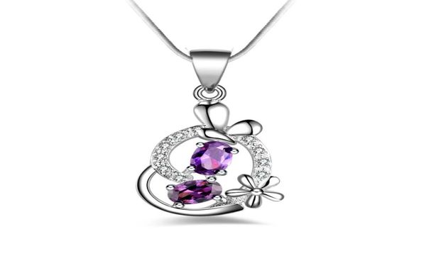 fashion 925 silver heart purple diamond jewelry 925 silver necklace valentine039s day holiday gifts 7897839
fashion 925 silver heart purple diamond jewelry 925 silver necklace valentine039s day holiday gifts 7897839