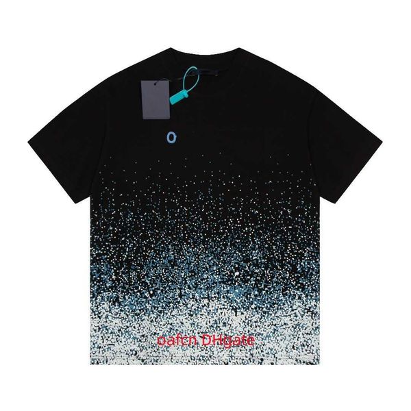 23ss designer men's t-shirt gradient all over print short sleeve women's t-shirt multi functional casual pure cotton soft fabric, White;black
23ss designer men's t-shirt gradient all over print short sleeve women's t-shirt multi functional casual pure cotton soft fabric, White;black