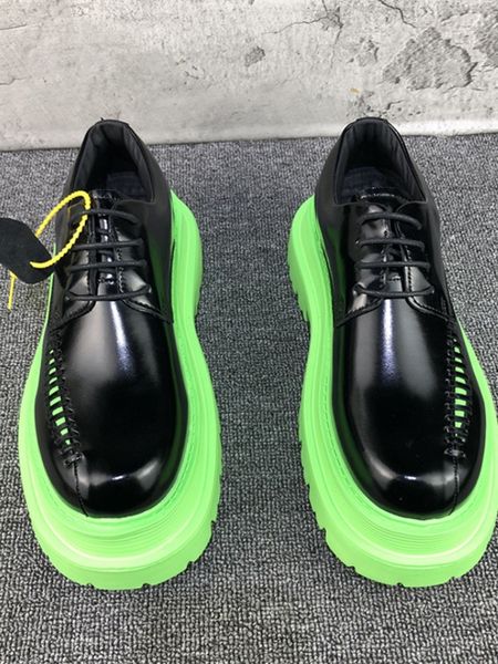 business men cow split leather work shoes thick platform round toe wedding dress shoes british style lace up formal shoes white, Black
business men cow split leather work shoes thick platform round toe wedding dress shoes british style lace up formal shoes white, Black
