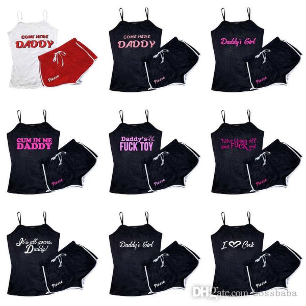 2023 women summer outfits letter print tracksuits suspender shorts set 2 piece yoga sport suit home wear casual clothing s-xxl, Gray