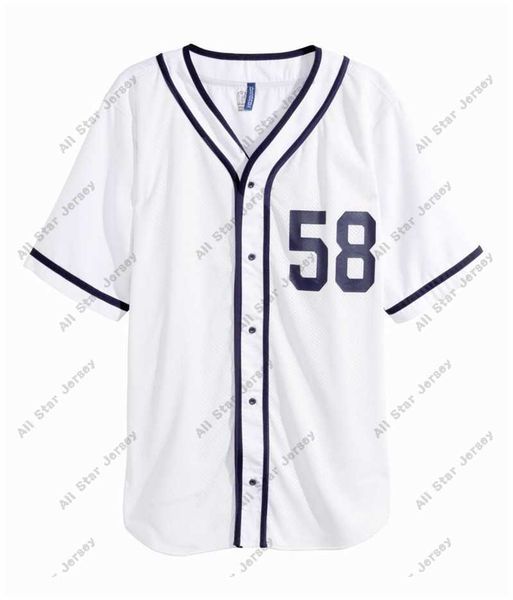 1478168471 baseball jerseys blank custom jersey men women size s-3xl white button down pullover, Blue;black
1478168471 baseball jerseys blank custom jersey men women size s-3xl white button down pullover, Blue;black