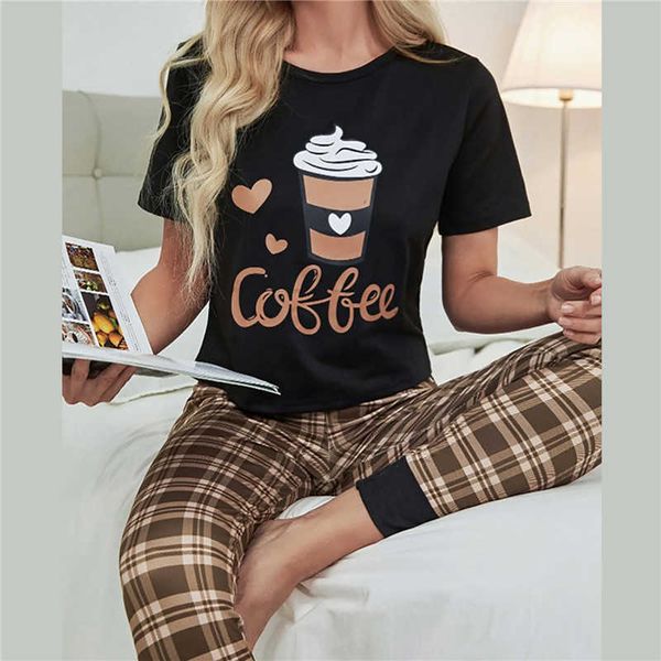 women's sleep lounge 2023spring and autumn cotton pajamas women's short sleeve two-piece set plaid sweet and cute ins style homewe
women's sleep lounge 2023spring and autumn cotton pajamas women's short sleeve two-piece set plaid sweet and cute ins style homewe