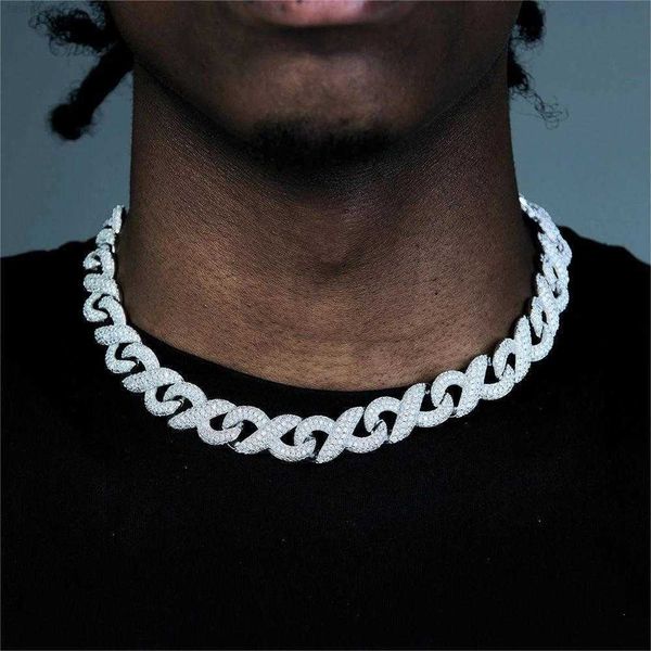 sparkling hip hop 925 sterling silver 20mm miami cuban chain iced out vvs moissanite cuban link chain
sparkling hip hop 925 sterling silver 20mm miami cuban chain iced out vvs moissanite cuban link chain