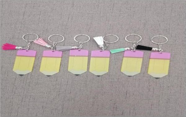 creative teachers day fashion acrylic pencil keychain personalize with small tassel keyring festival party gift9610046, Blue
creative teachers day fashion acrylic pencil keychain personalize with small tassel keyring festival party gift9610046, Blue