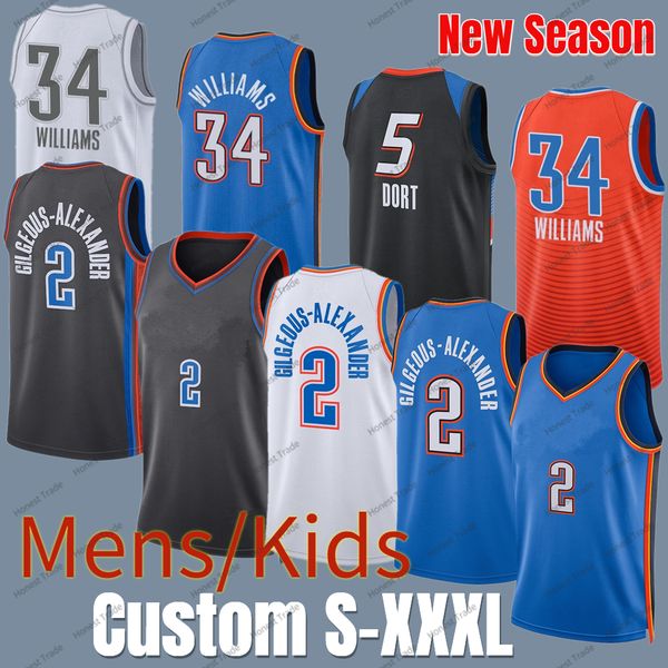new season basketball jersey 2 shai gilgeous-alexander aleksej pokusevski chet holmgren 5 luguentz dort 3 josh giddey robinson dieng custom, Black;red
new season basketball jersey 2 shai gilgeous-alexander aleksej pokusevski chet holmgren 5 luguentz dort 3 josh giddey robinson dieng custom, Black;red