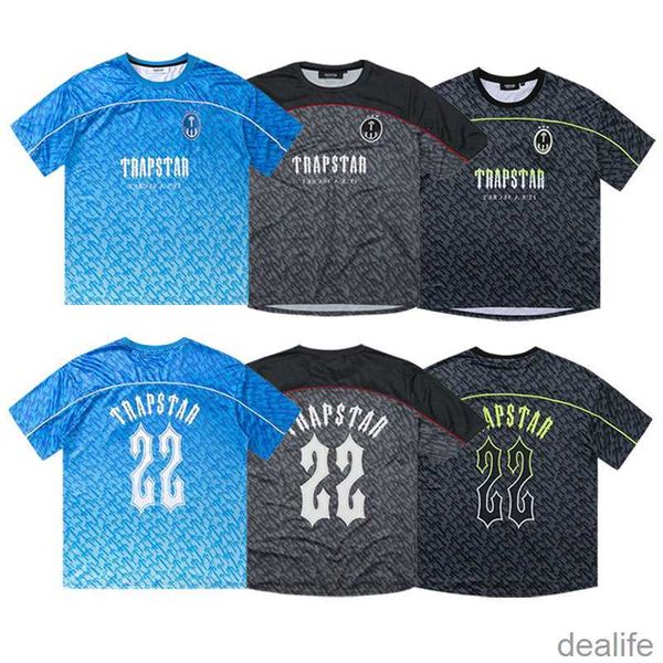 football jersey trapstar designer mens shirt mesh short sleeve blue no.22 sportswear t-shirt leisure trend street fashion z3vo, White;black
football jersey trapstar designer mens shirt mesh short sleeve blue no.22 sportswear t-shirt leisure trend street fashion z3vo, White;black
