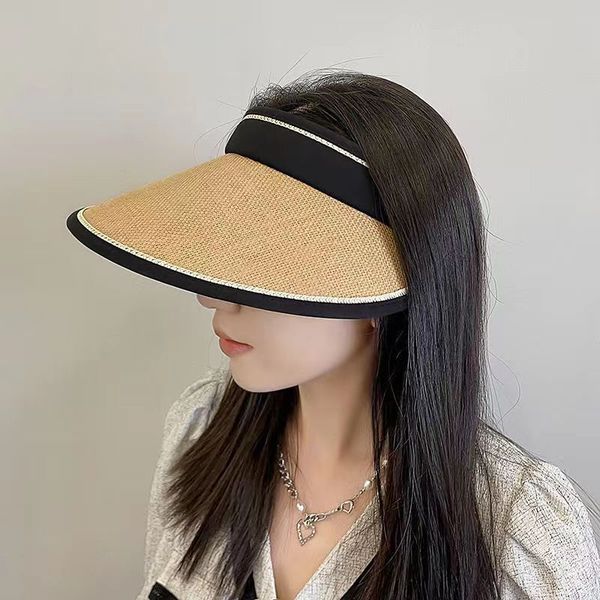 luxury fashion summer new style sports hollow sun hat for women sun protection and face covering outdoor sports straw woven sun hat uv prote, Blue;gray
luxury fashion summer new style sports hollow sun hat for women sun protection and face covering outdoor sports straw woven sun hat uv prote, Blue;gray