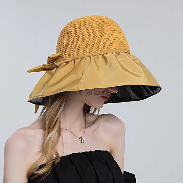 summer women's new black glue sunscreen hat outdoor face-covering beach fisherman hat big brim ladies sun hat beach hats women l230620, Blue;gray
summer women's new black glue sunscreen hat outdoor face-covering beach fisherman hat big brim ladies sun hat beach hats women l230620, Blue;gray