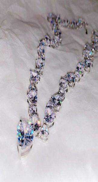 heart simulated diamond cz necklace white gold filled party wedding chain necklace for women men gemstones jewelry gift6926693, Silver
heart simulated diamond cz necklace white gold filled party wedding chain necklace for women men gemstones jewelry gift6926693, Silver