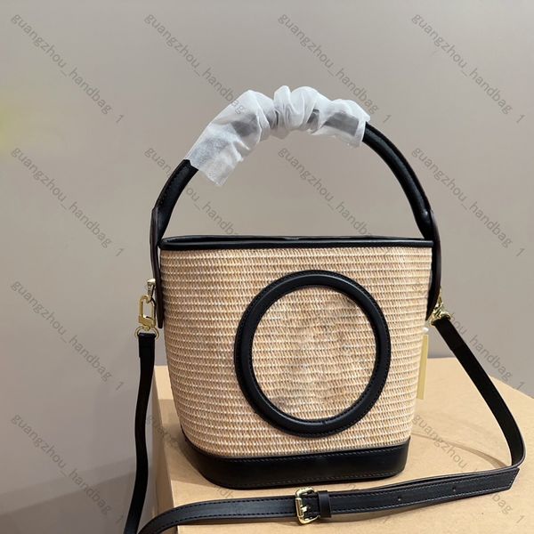 raffia bucket designer bags straw bag women tote bag calfskin leather handle bag wallet purse beach shopping bag with box
raffia bucket designer bags straw bag women tote bag calfskin leather handle bag wallet purse beach shopping bag with box