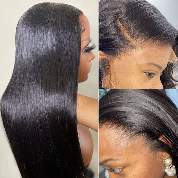 13x4 bone straight lace front wig pre-plucked brazilian remy wigs for women human hair 30 32 inch transparent lace frontal wigs, Black;brown
13x4 bone straight lace front wig pre-plucked brazilian remy wigs for women human hair 30 32 inch transparent lace frontal wigs, Black;brown