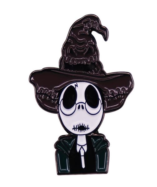 the nightmare bef0re christmas wizard jacck skellington enamel pin brooch badge gift4596792, Blue
the nightmare bef0re christmas wizard jacck skellington enamel pin brooch badge gift4596792, Blue