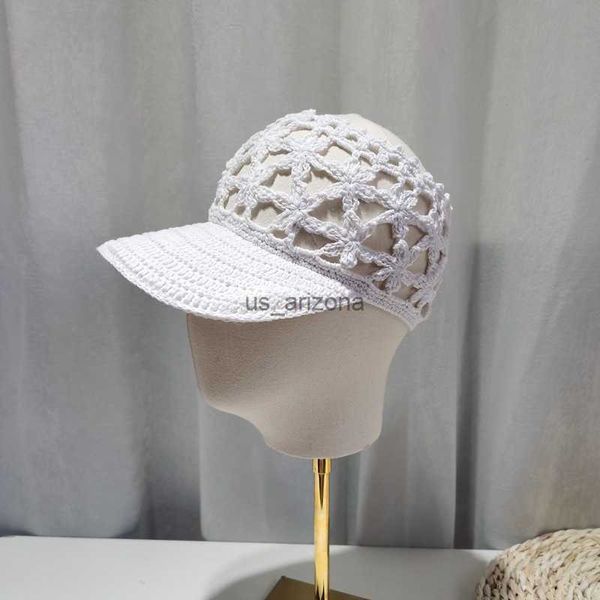 women summer handmade crochet baseball cap solid color hollow out sweet floral weave lady leisure vintage slouchy sun hat l230620, Blue;gray
women summer handmade crochet baseball cap solid color hollow out sweet floral weave lady leisure vintage slouchy sun hat l230620, Blue;gray