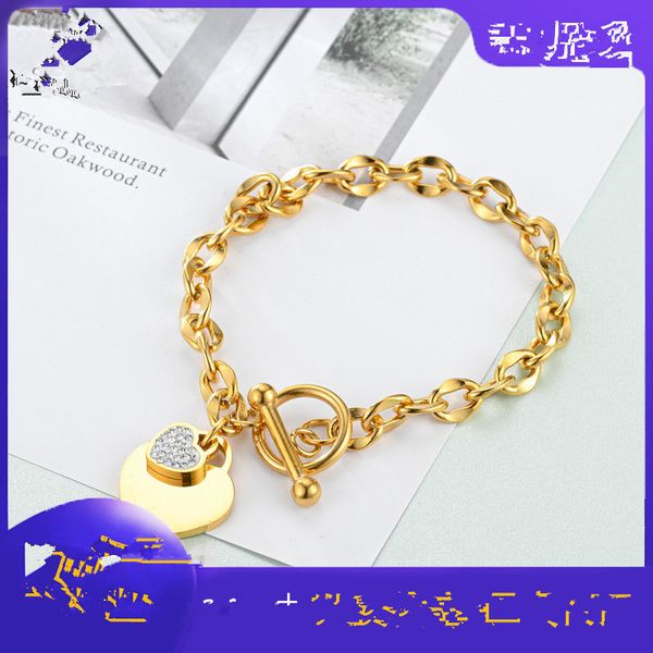fashionable, caring stainless steel jewelry, personalized ot buckle, high-end titanium steel bracelet, female jewelry, Golden;silver
fashionable, caring stainless steel jewelry, personalized ot buckle, high-end titanium steel bracelet, female jewelry, Golden;silver