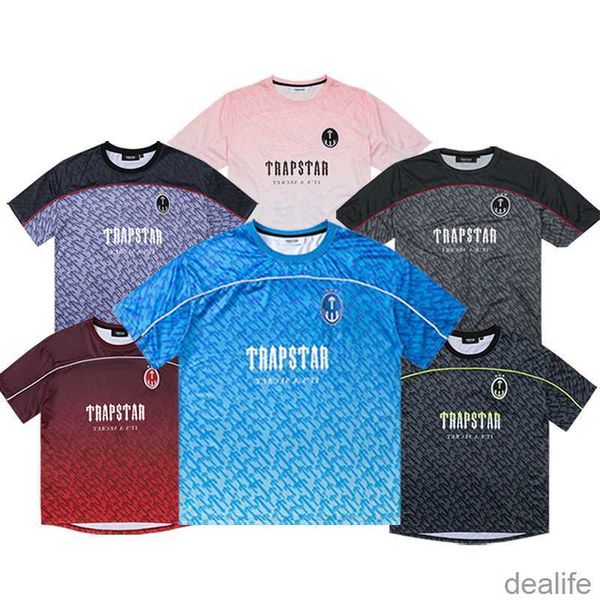 trapstar 2023 summer t shirt designer mens football jersey casual short sleeve loose mesh quick dry gradient streetwear t-shirt zev6, White;black
trapstar 2023 summer t shirt designer mens football jersey casual short sleeve loose mesh quick dry gradient streetwear t-shirt zev6, White;black
