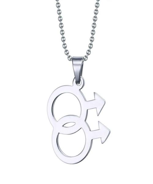 fashion male logo gay pride pendant jewelry 316l stainless steel pendant necklaces gay jewelry4213556, Silver
fashion male logo gay pride pendant jewelry 316l stainless steel pendant necklaces gay jewelry4213556, Silver