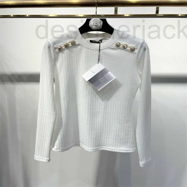 women's knits & tees designer summer new celebrity style fashion shoulder gold button slim fit versatile bottom knit for women ebfh, White
women's knits & tees designer summer new celebrity style fashion shoulder gold button slim fit versatile bottom knit for women ebfh, White