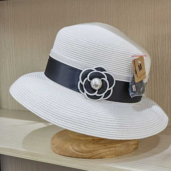 black flower summer hats for women ladies wide brim cloche sun hat black white band wedding church party derby fedorabucket hat l230620, Blue;gray
black flower summer hats for women ladies wide brim cloche sun hat black white band wedding church party derby fedorabucket hat l230620, Blue;gray