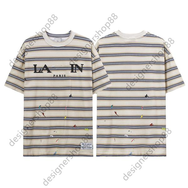 gellary dapt lavins men's t-shirts summer new fashion brand speckle stripe t-shirt for men and women couples same short sleeve cotton, White;black
gellary dapt lavins men's t-shirts summer new fashion brand speckle stripe t-shirt for men and women couples same short sleeve cotton, White;black