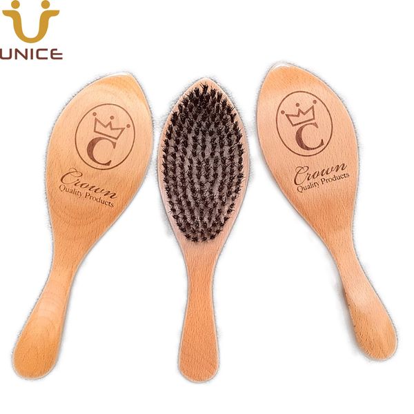moq 100pcs customize logo curved 360 waves brushes - medium/hard made with reinforced boar & nylon bristles and wood handle, Silver
moq 100pcs customize logo curved 360 waves brushes - medium/hard made with reinforced boar & nylon bristles and wood handle, Silver