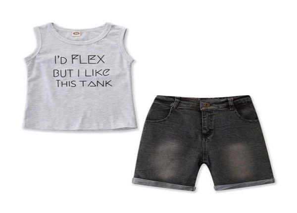 kids designer clothes boys letter t shirts denim shorts 2pcs sets sleeveless children outfits summer kids clothing lqpyw31561827683, White
kids designer clothes boys letter t shirts denim shorts 2pcs sets sleeveless children outfits summer kids clothing lqpyw31561827683, White