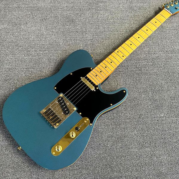 custom shop, blue silver pink electric guitar, maple fingerboard, chrome hardware, ing 
custom shop, blue silver pink electric guitar, maple fingerboard, chrome hardware, ing