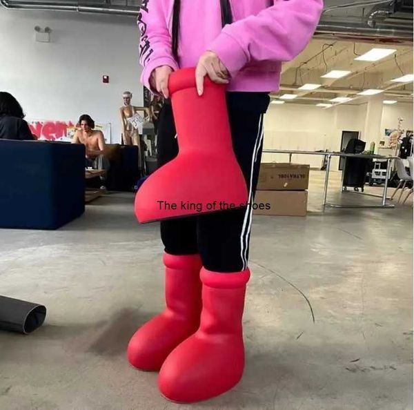 mschf men women rian boots pvc rubber beeled platform knee-high tall booties astro boy big red boot waterproof welly shoes outdoor rainshoes, Black
mschf men women rian boots pvc rubber beeled platform knee-high tall booties astro boy big red boot waterproof welly shoes outdoor rainshoes, Black