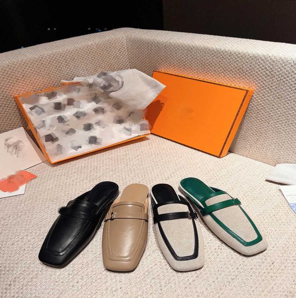 super quality designer sandal slippers genuine leather canvas groupie oz mules woman sandals princetown kelly metal chain shoe women loafers, Black
super quality designer sandal slippers genuine leather canvas groupie oz mules woman sandals princetown kelly metal chain shoe women loafers, Black