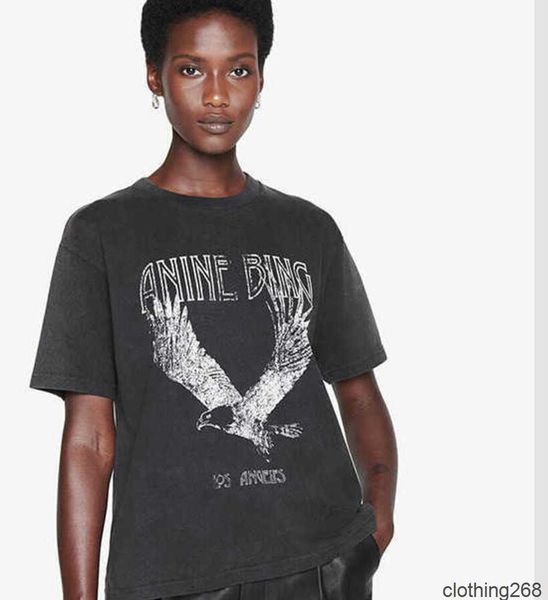 2023 anine bing niche print t shirt fried snowflake color washing designer tee women black short-sleeved t-shirt, White
2023 anine bing niche print t shirt fried snowflake color washing designer tee women black short-sleeved t-shirt, White