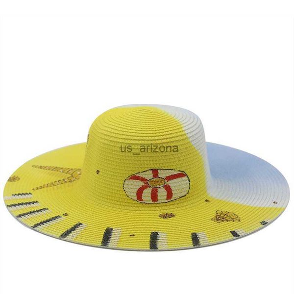 new women and men summer cute scrawl wide brim flat fedora straw hat outdoor travel beach sunscreen straw hat l230620, Blue;gray
new women and men summer cute scrawl wide brim flat fedora straw hat outdoor travel beach sunscreen straw hat l230620, Blue;gray