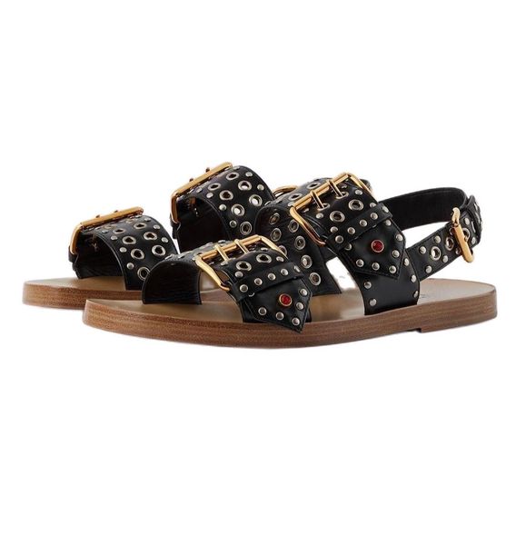 studded metal buckle men sandals classic summer genuine leather outdoor walking men sneakers breathable men shoes, Black
studded metal buckle men sandals classic summer genuine leather outdoor walking men sneakers breathable men shoes, Black