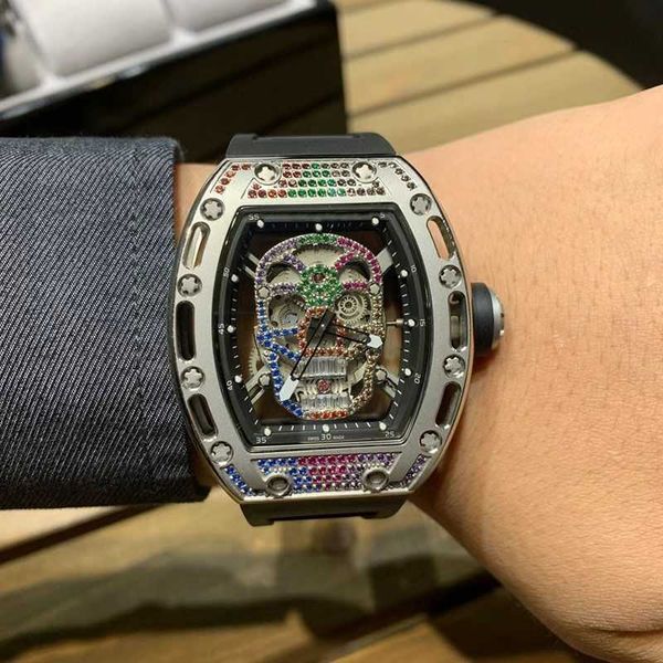 ri luxury cha designer rd wrist movement watches rm052 eur tourbillon iqmy mens montre moissanite watch diamond women, Slivery;brown
ri luxury cha designer rd wrist movement watches rm052 eur tourbillon iqmy mens montre moissanite watch diamond women, Slivery;brown