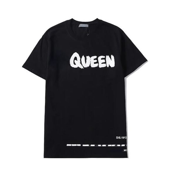 men's letter printed t-shirt luxury black fashion designer summer quality short sleeve, White;black
men's letter printed t-shirt luxury black fashion designer summer quality short sleeve, White;black