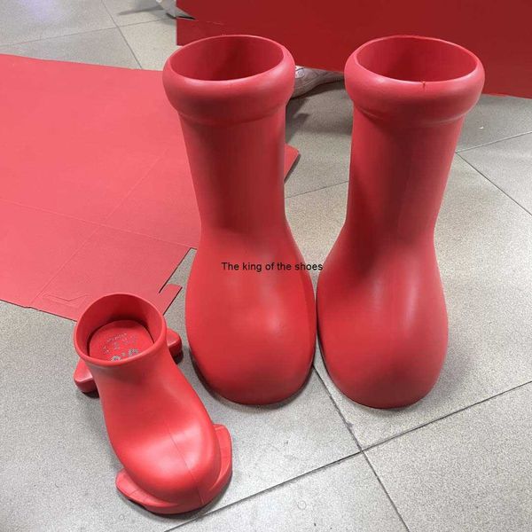 2023 designer big red boots mschf astro boy cartoon boot round heads booties rain thick bottom rainboot fashion men women waterproof rain sh, Black
2023 designer big red boots mschf astro boy cartoon boot round heads booties rain thick bottom rainboot fashion men women waterproof rain sh, Black