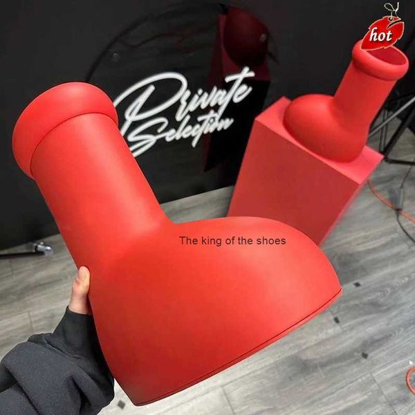 mschf big red boots 2023 astro boy boot cartoon into real life fashion men women rainboots thick bottom rubber platform with oversized sh tw, Black
mschf big red boots 2023 astro boy boot cartoon into real life fashion men women rainboots thick bottom rubber platform with oversized sh tw, Black