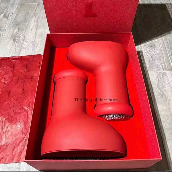2023 mschf big red boot men women rain boots designers thick bottom non-slip booties rubber platform bootie fashion astro boy size 28-48, Black
2023 mschf big red boot men women rain boots designers thick bottom non-slip booties rubber platform bootie fashion astro boy size 28-48, Black