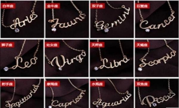 fashion jewelry 12 zodiac signs letter pendants necklace womens ladies chokers sweater chain vintage twelve constellations letter 3334271, Silver
fashion jewelry 12 zodiac signs letter pendants necklace womens ladies chokers sweater chain vintage twelve constellations letter 3334271, Silver