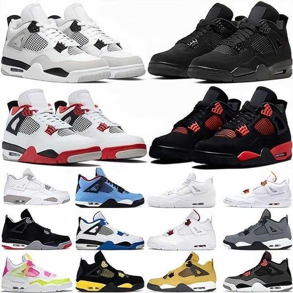 with box 4 basketball shoes sports sneakers men women 4s pine green military black cat 4 sail red thunder white oreo cool grey blue universi
with box 4 basketball shoes sports sneakers men women 4s pine green military black cat 4 sail red thunder white oreo cool grey blue universi