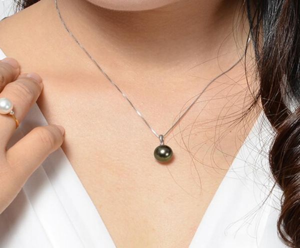 new real pearls jewelry 100 genuine huge 12mm black pearl pendant necklace chain 18inches natural round pearl no fake3151226, Silver
new real pearls jewelry 100 genuine huge 12mm black pearl pendant necklace chain 18inches natural round pearl no fake3151226, Silver