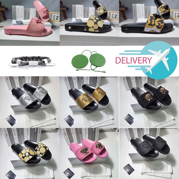 designer men rubber pool slide coral pink women medusa head plaque slip on slides summer open toe slipper luxury la medusa sandal slide beac, Black
designer men rubber pool slide coral pink women medusa head plaque slip on slides summer open toe slipper luxury la medusa sandal slide beac, Black