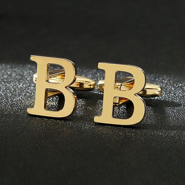 foreign trade exclusive gold 26 english letters glossy men's cufflink factory wholesale creative french shirt cufflinks fashion, Silver
foreign trade exclusive gold 26 english letters glossy men's cufflink factory wholesale creative french shirt cufflinks fashion, Silver