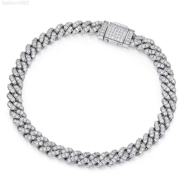 925 sterling silver 6mm miami chain iced out bling hip hop moissanite diamond cuban necklace
925 sterling silver 6mm miami chain iced out bling hip hop moissanite diamond cuban necklace